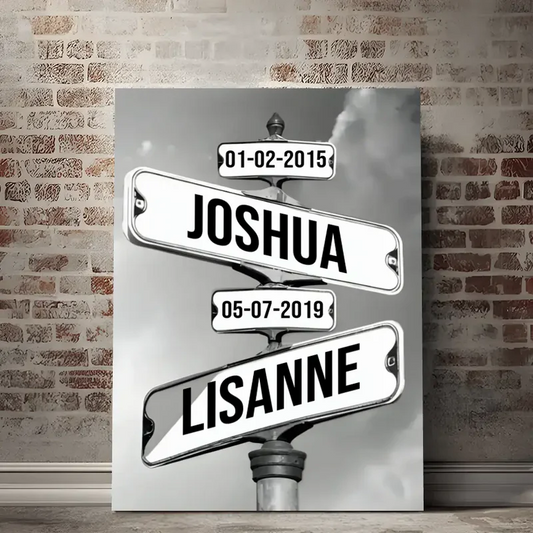 NamesWay Personalized Canvas