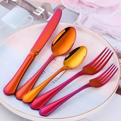 SunSet Glow Flatware